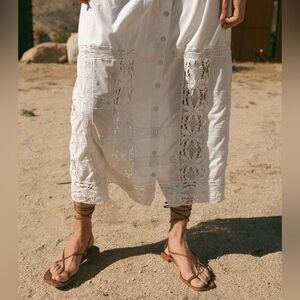 NWT Cleobella Apollonia ankle skirt size Small